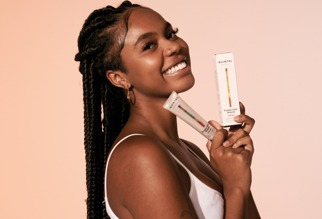 Protetor solar facial físico ou qímico