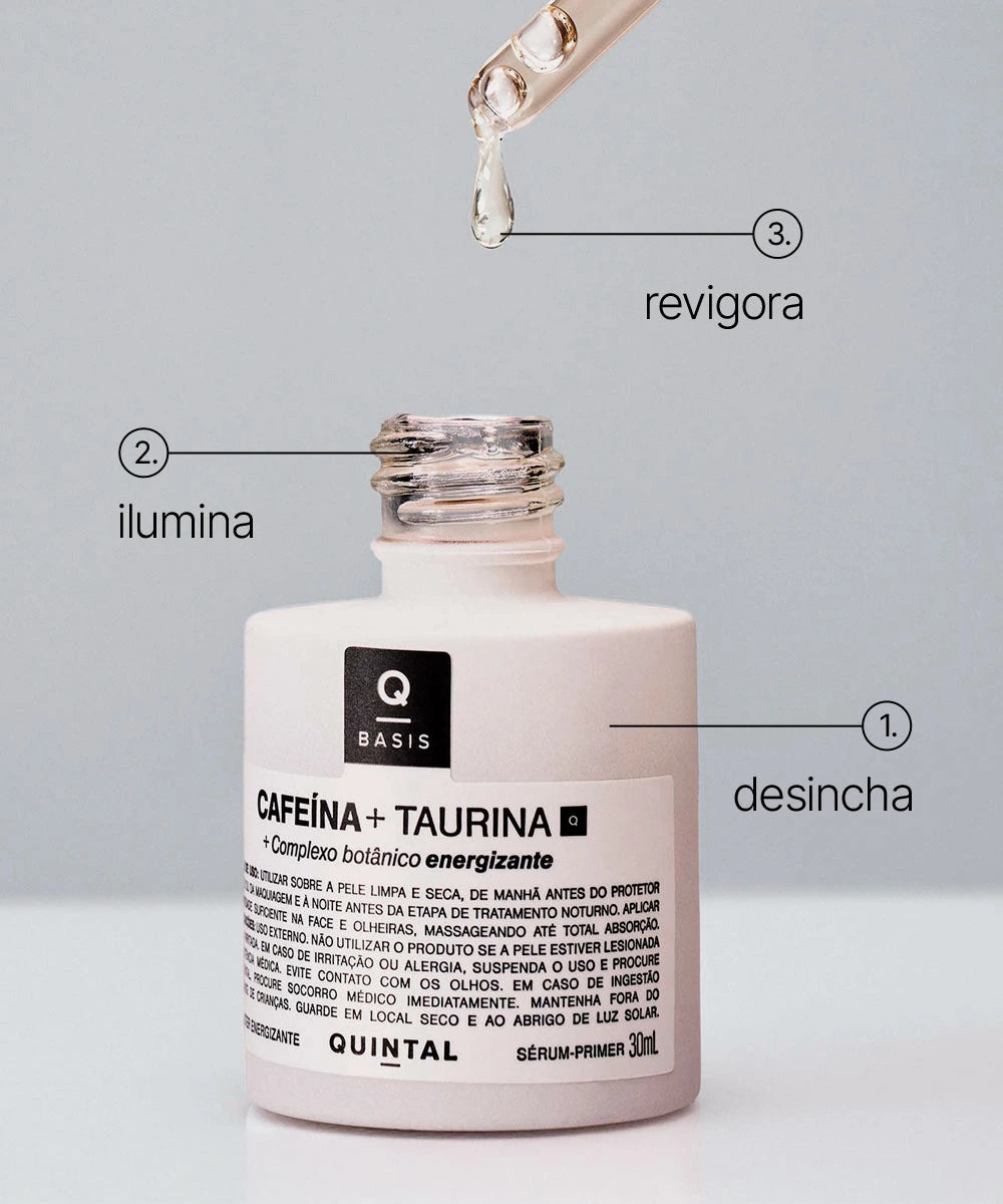 Sérum-Primer Cafeína + Taurina