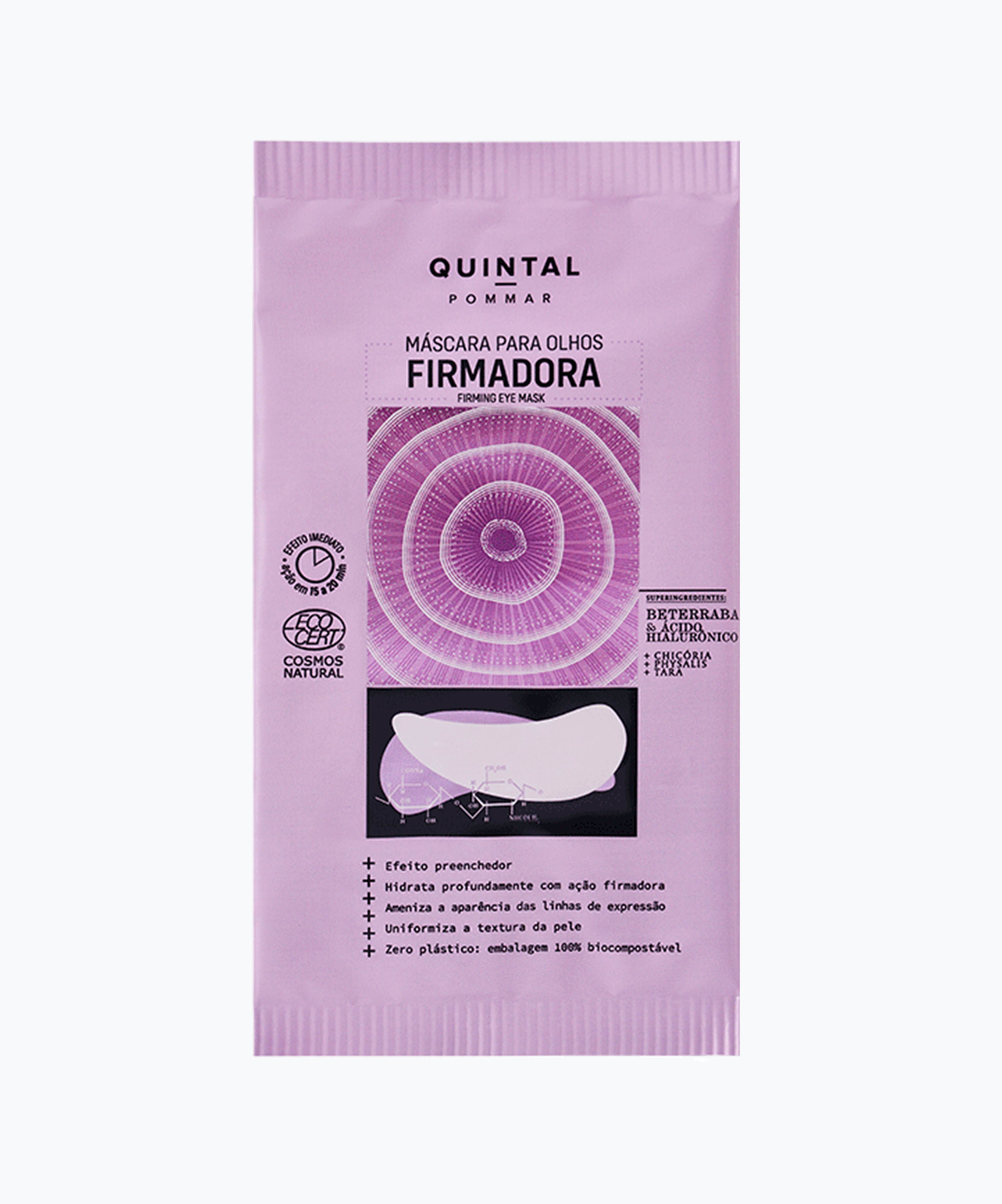 Máscara Pommar Firmadora para os Olhos Quintal Lab