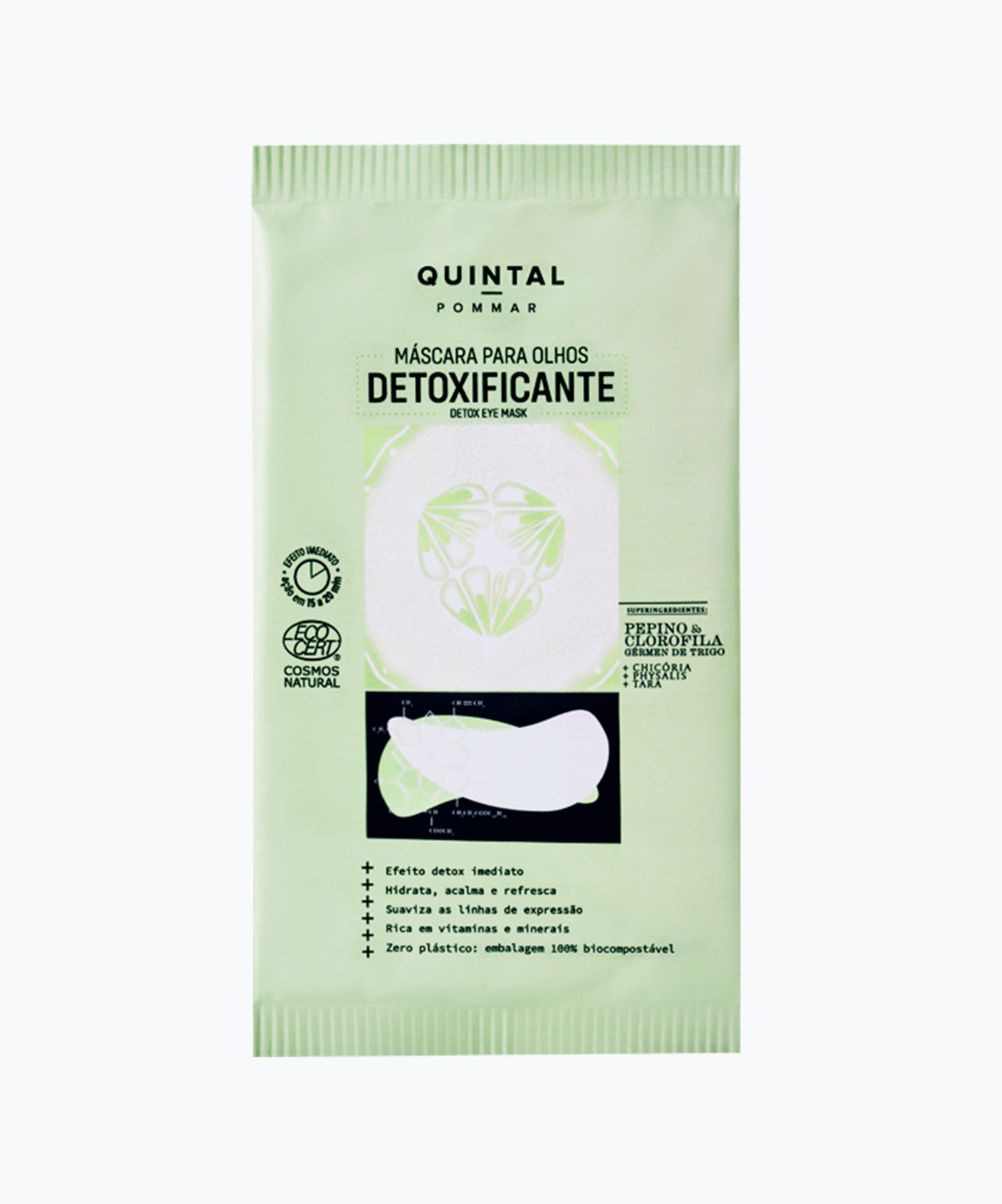 Máscara Pommer Detoxificante para Olhos Quintal Lab