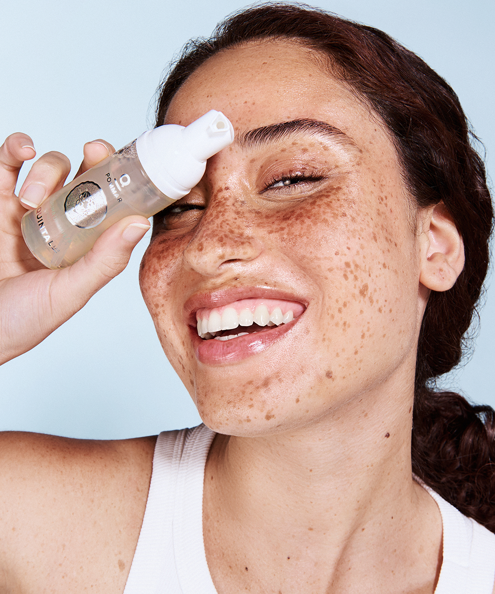 Espuma de Limpeza de Pepino e Alface