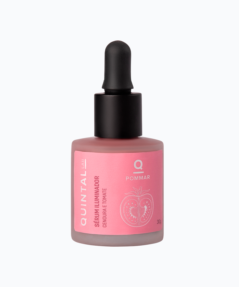 Sérum Iluminador de Cenoura e Tomate - rosa