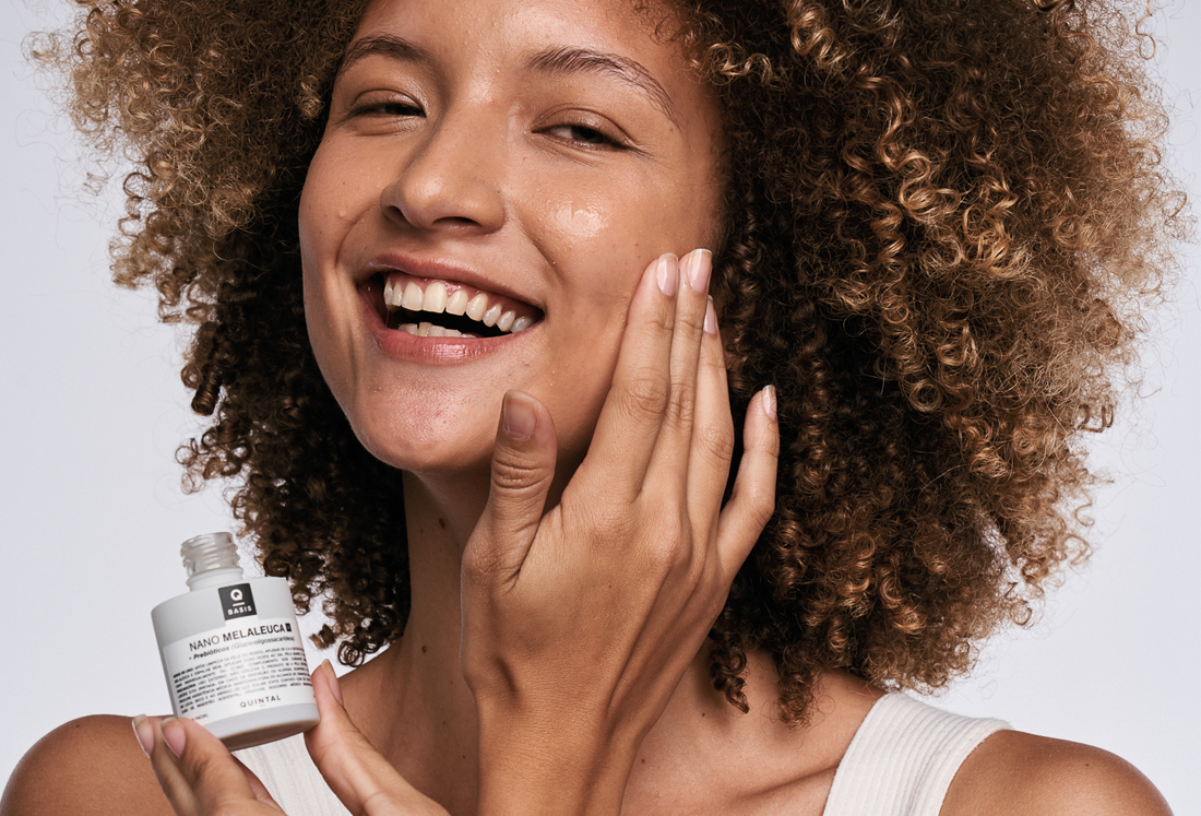 Nanomelaleuca niacinamida manchas na pele melasma acne pele oleosa