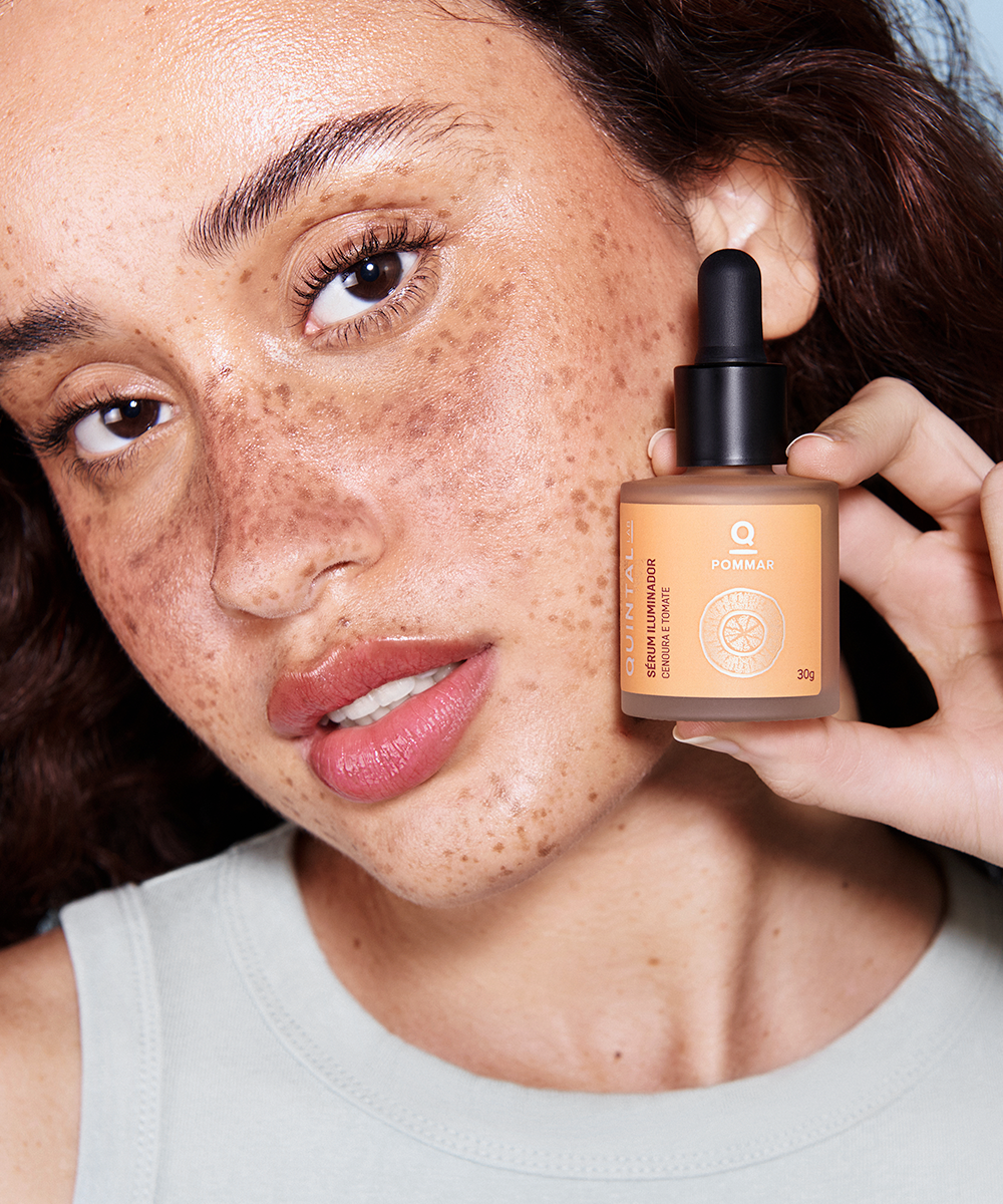 Sérum Iluminador de Cenoura e Tomate - bronze