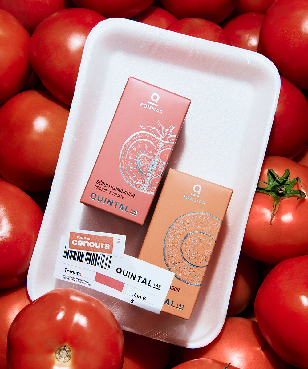 Sérum Iluminador de Cenoura e Tomate - rosa